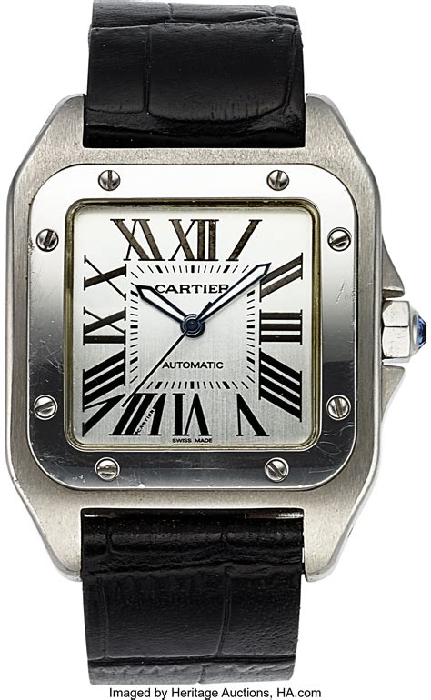 prezzo cartier santo 100 1994 2004|cartier santos 100 watch.